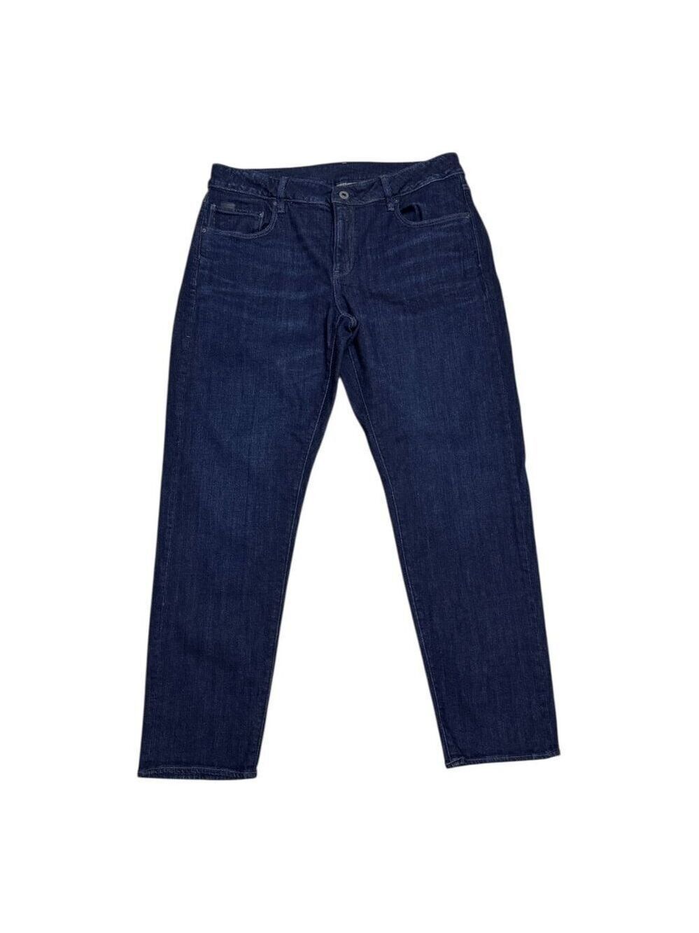 G-STAR RAW Kate Boyfriend Dark Wash Designer Denim Jeans Pants Mens 34x30